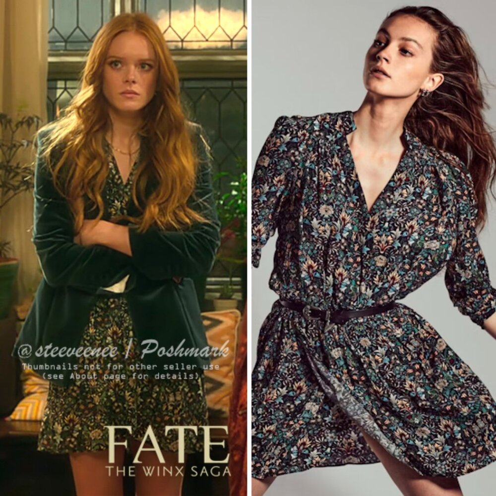 Zadig & Voltaire Reveal Kaleido Dress Aso Bloom Fate: The Winx Saga